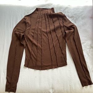 Long Sleeve Mock Neck